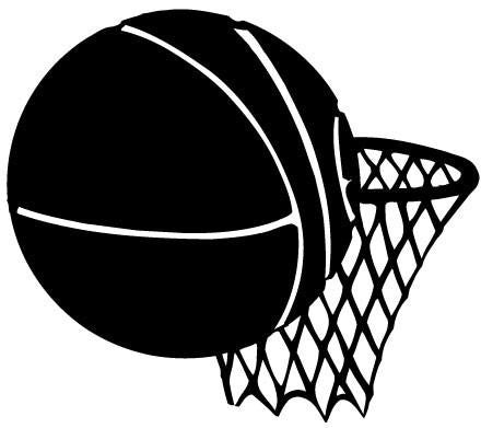 Basketball Hoop Decal