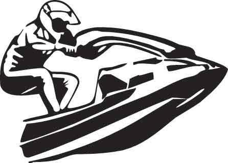 Jet Ski Decal