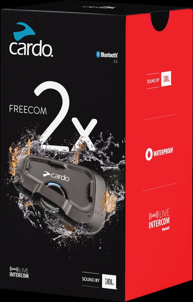 Freecom 2x Bluetooth Headset Single - Cardo Systems - 71-5038