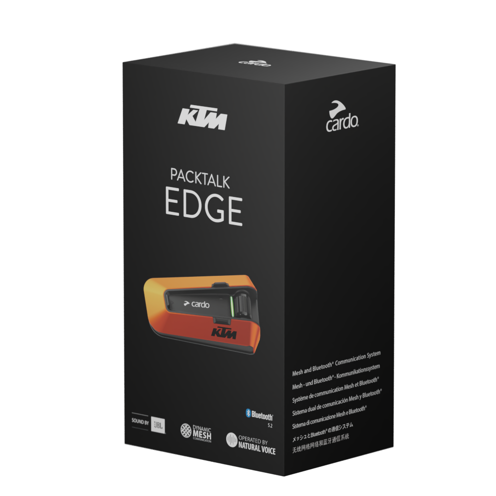 Packtalk Edge Single Ktm Edition - Cardo Systems - 71-5049