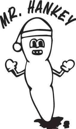 Mr. Hankey Decal