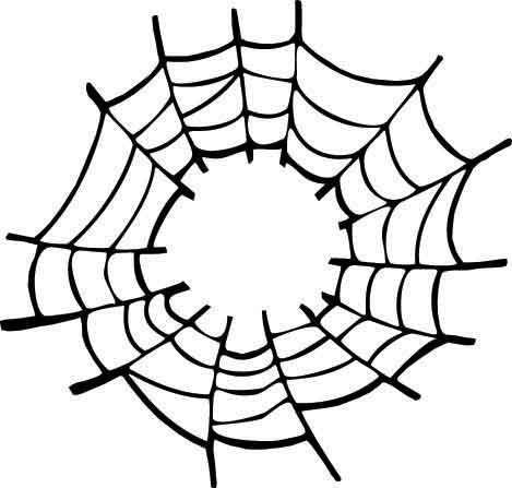 Spider Web Decal