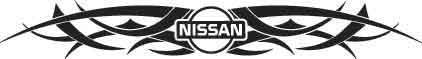 Nissan Flames Decal