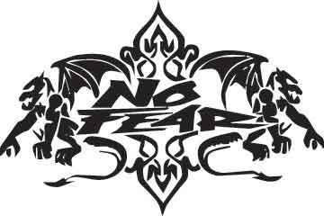 No Fear Decal 2