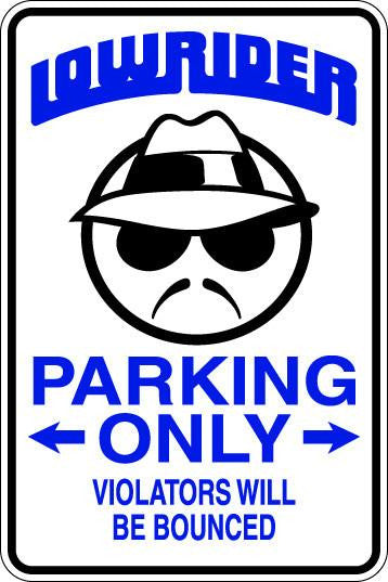 Lowrider Sublimated Aluminum Magnet