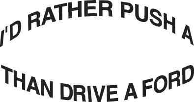 I'd Rather Push A Decal