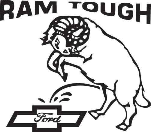 Ram Tuff Decal 2