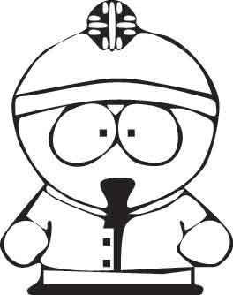 Stan From South Park Decal