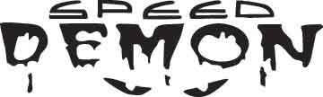 Speed Demon Decal
