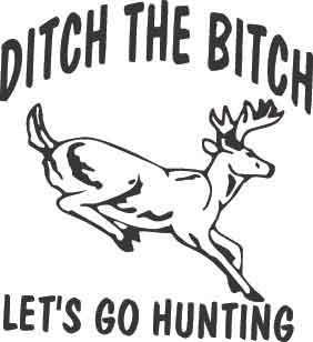 Let's Go Hunting Decal