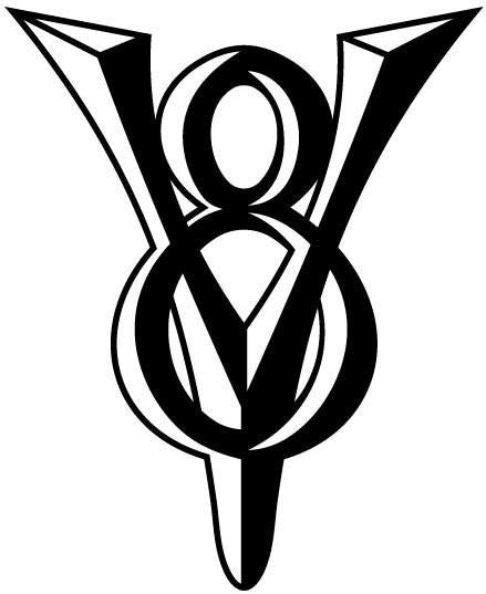 V8 Decal