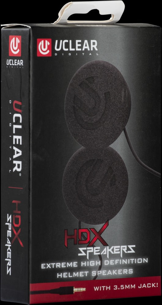 Hdx Helmet Speakers 47mm Diameter 3.5mm Jack - UClear - 111045