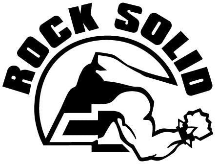 Rock Solid Decal