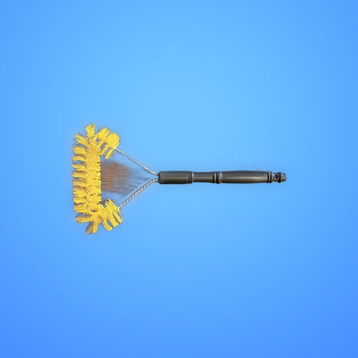 SM Arnold Nano 17" large wheel spoke brush