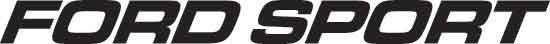 Ford Sport Decal