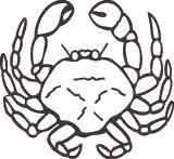 Crab Decal