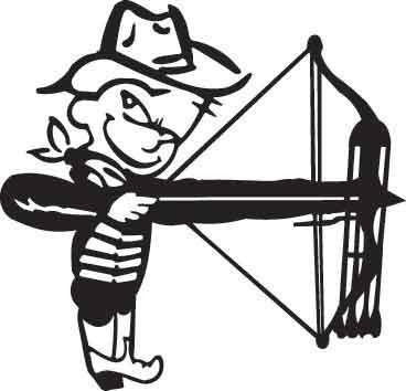 Bow Hunting Girl Decal