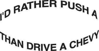 I'd Rather Push A Decal 1