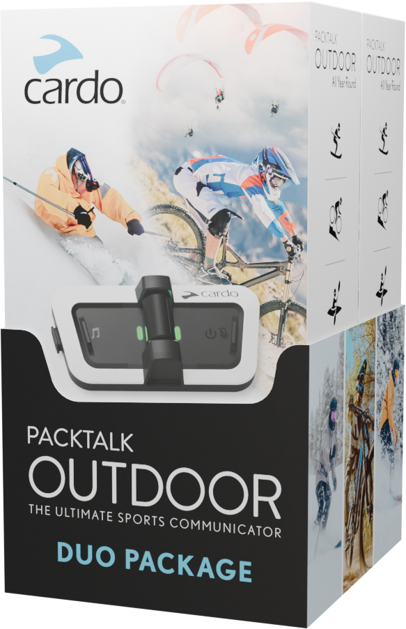 Packtalk Outdoor Duo White - Cardo Systems - 71-5073