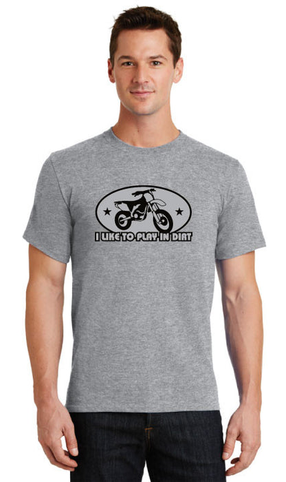I Like To Play In The Dirt Motocross T-Shirt