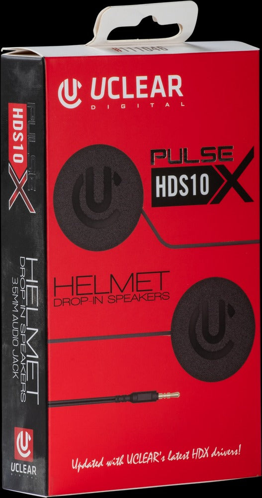 Hds10x Helmet Speakers 40mm Diameter  3.5mm Jack - UClear - 111046