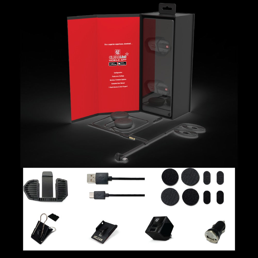 Motion Hdx-V Dual Kit Helmet Audio Dual Kit - UClear - 180513