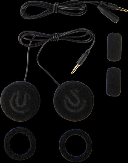 Hdx Helmet Speakers 47mm Diameter  3.5mm Jack - UClear - 111045