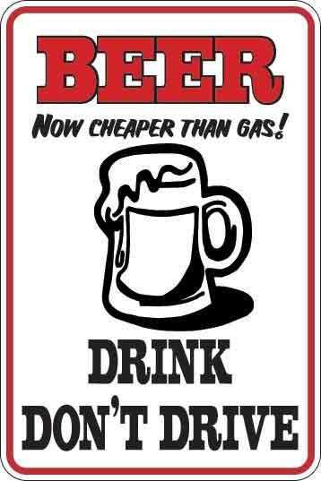 Beer Sign Decal