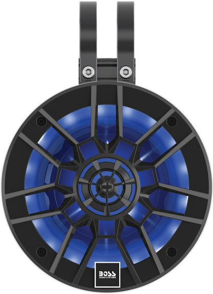 6.5" Univ Speaker Cans W/Rgb (Requires Amplifier Or Source) - Boss Audio - 63-8303