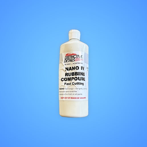 Distinctive Details Nano IV Rubbing Compound Fast Cutting Quart