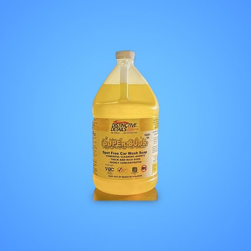Distinctive Details Super Suds Spot Free Car Wash Soap Gallon
