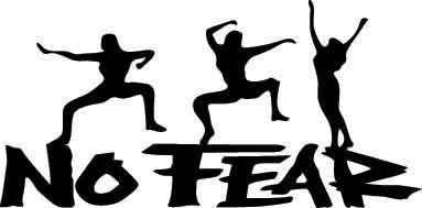 No Fear Decal 6