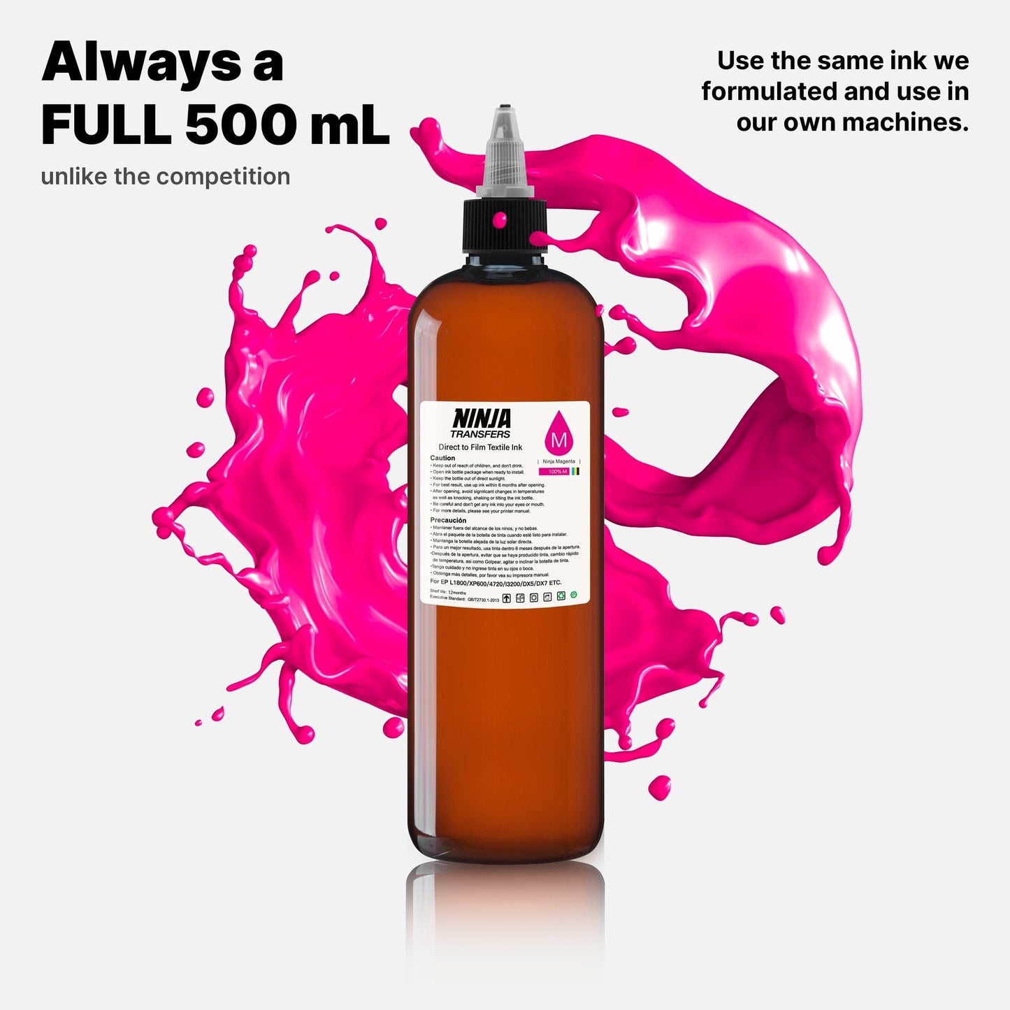 Premium DTF Ink 500mL