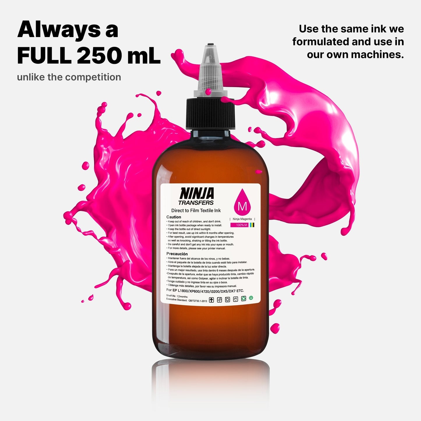 Premium DTF Magenta Ink