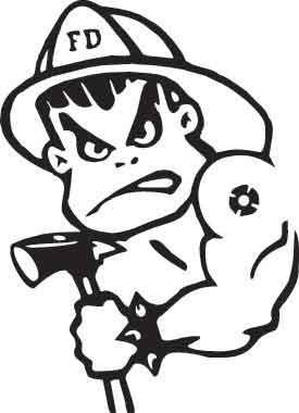 Firefighter Decal 6