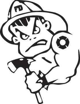 Firefighter Decal 3
