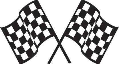 Checkered Flag Decal 2