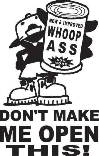 Don't Make Me Open This Decal